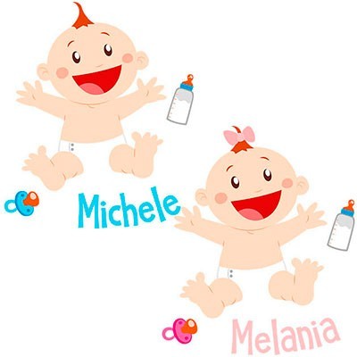 Bimbo con ciuccio e biberon