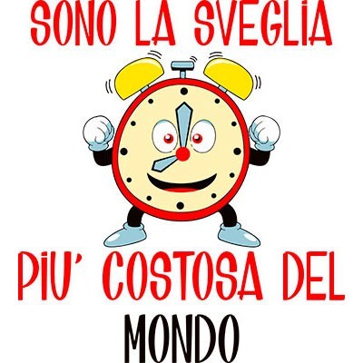 Sono la sveglia più costosa del mondo