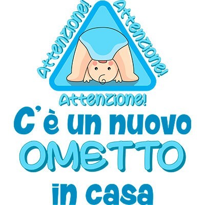 Attenzione c'è un nuovo ometto in casa