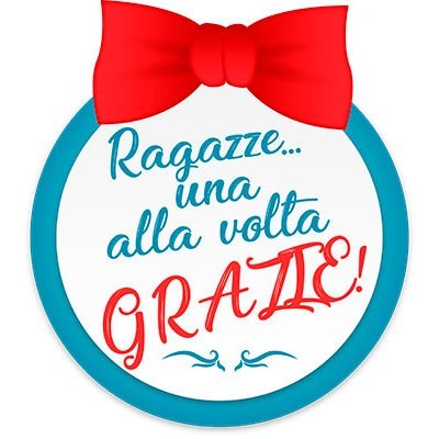 Ragazze una alla volta grazie