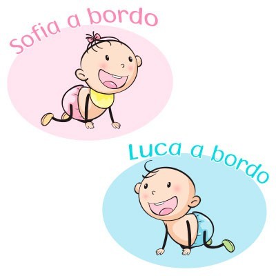 Bimbo bimba a bordo