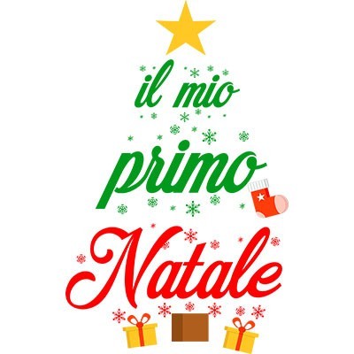 il mio primo natale con albero natalizio