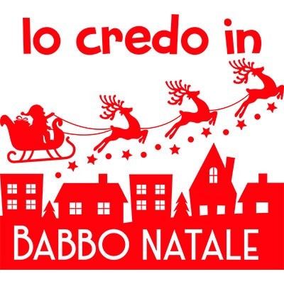 io credo in babbo natale
