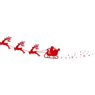 slitta di babbo natale