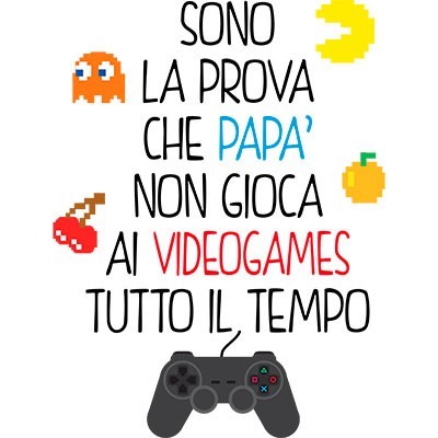 Sono la prova che papà non gioca ai videogames tutto il tempo