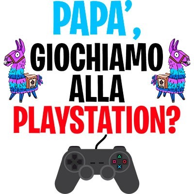 Papà giochiamo alla playstation