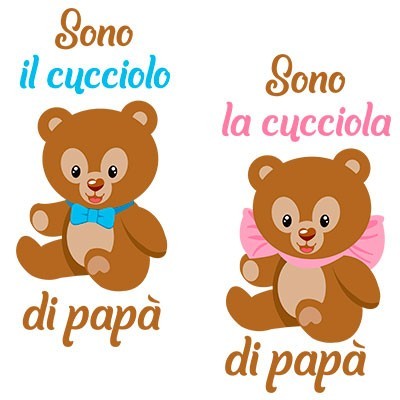 Sono il cucciolo di papà