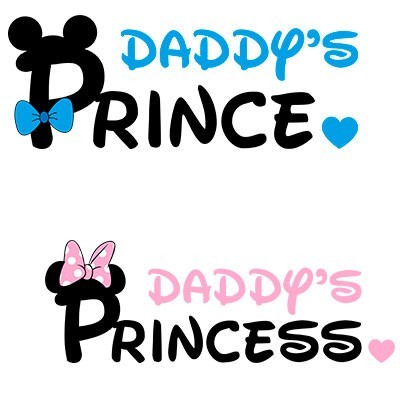 Daddy's pince princess mickey