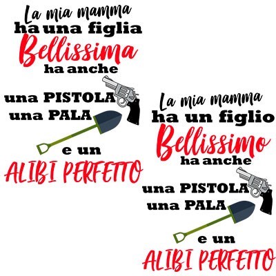 La mia mamma ha un figlio bellissimo una figlia bellissima