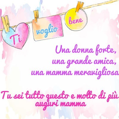 Una donna forte una grande amica una mamma meravigliosa