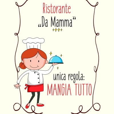 Ristorante da mamma unica regola mangia tutto