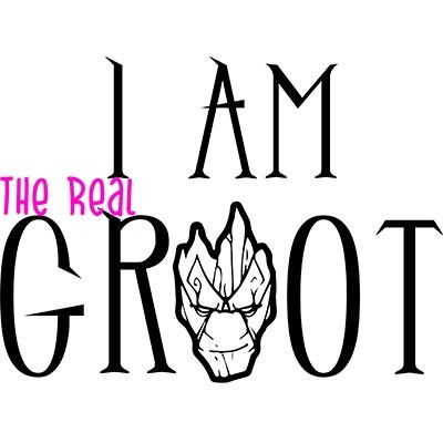 I am the real groot