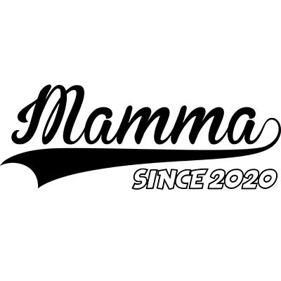 Personalizzato con anno mamma since figlia figlio since