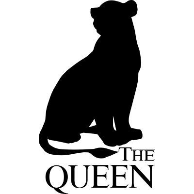 The queen the future queen king lion