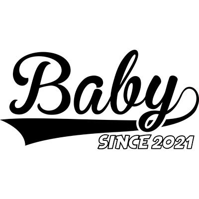 Personalizzata con anno baby since
