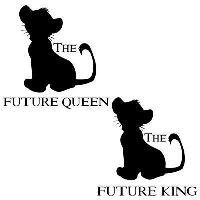 The future king queem lion