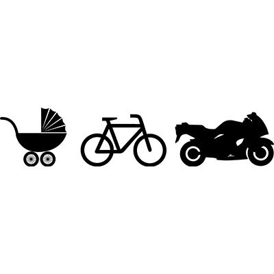 Dal carrozzino alla moto