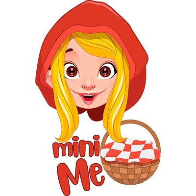 Mini me cappuccetto rosso