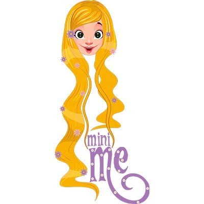 Mini me rapunzel