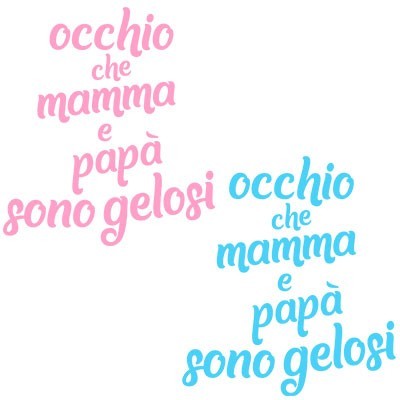 Occhio che mamma e papà sono gelosi