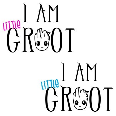 I am little groot