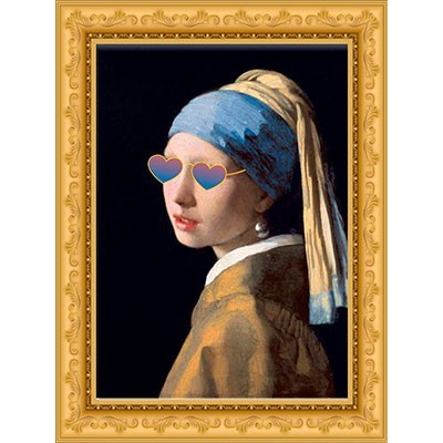 La collezione grafica dedicata alla Ragazza col turbante.