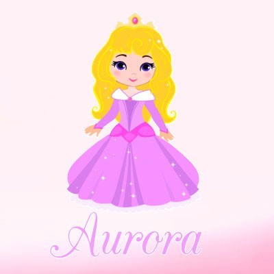 Baby principessa aurora