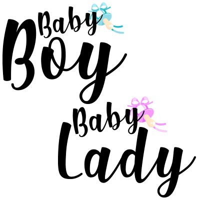 Baby boy baby girl