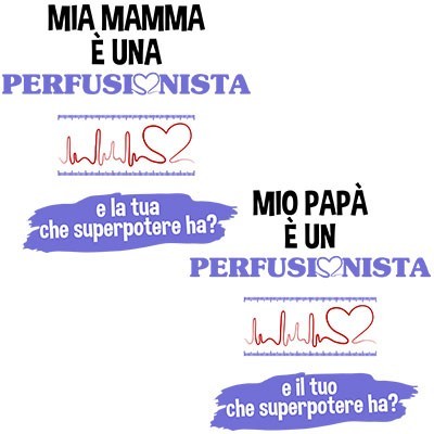 Il mio papà la mia mamma è un perfusionista una perfusionista e il tuo la tua che superpotere ha
