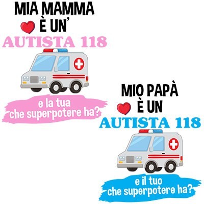 Il mio papà la mia mamma è un autista un'autista 118 e il tuo la tua che superpotere ha