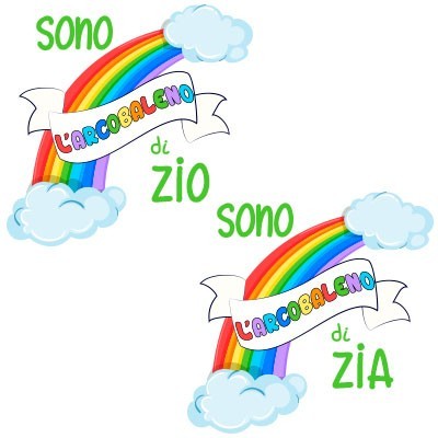 Sono l'arcobaleno di zio degli zii