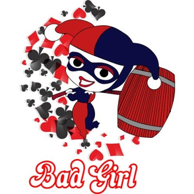 Personalizzabile con nome harley quin bad girl