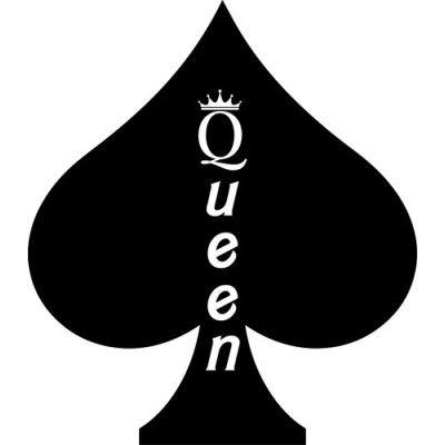 Personalizzabile con nome queen verticale