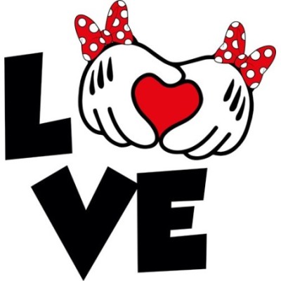 Personalizzabile con nome love con fiocco