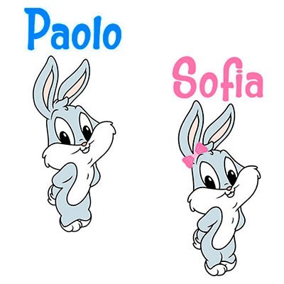 Bugs bunny - lola bunny
