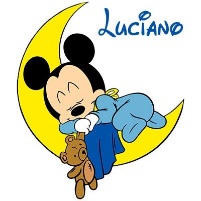 Topolino sleeping