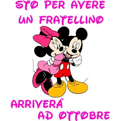 Sto per avere un fratellino arriverà