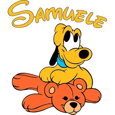 Pluto con orsetto