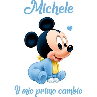 Baby topolino il mio primo cambio