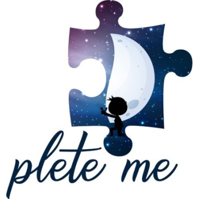 Personalizzabile con nome puzzle uomo su mezza luna