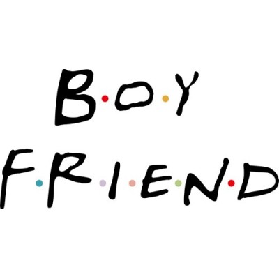 Personalizzabile con nome boy friend friends