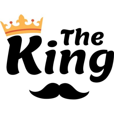 Personalizzabile con nome the king smile