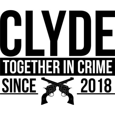 Personalizzato con anno Clyde together in crime since