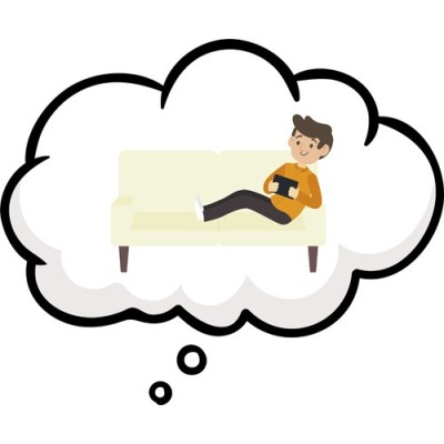 Personalizzabile con nome sognando il relax