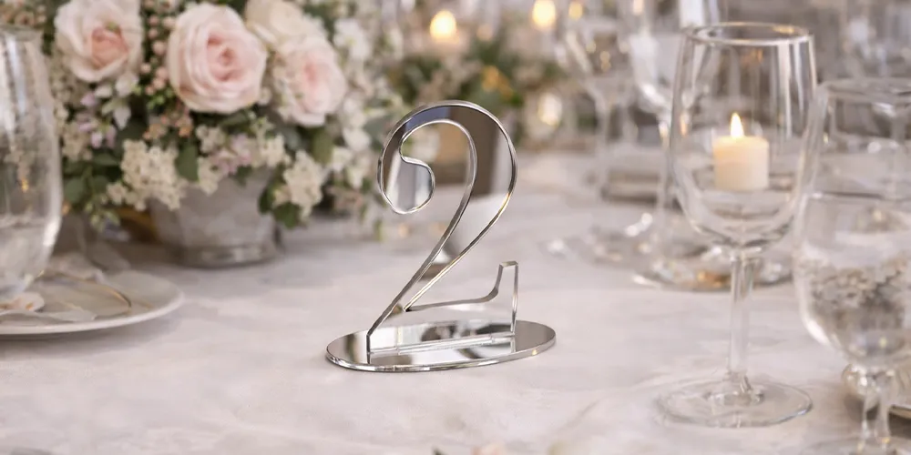 Segnatavolo per matrimoni